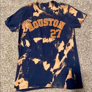 Houston Astros Altuve 27 Bleached T-shirt